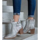 Gemre Black cowboy boots on the block heel Abigail | Shoptok.si