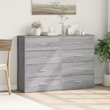  Komoda 2 kom boja hrasta sonome 60x31x84 cm konstruiranog drva | shoptok.hr