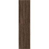 vidaXL Ormarić za lijekove boja smeđeg hrasta 40x41x174,5 cm drveni | shoptok.hr
