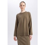 Defacto Regular Fit Crew Neck Tunic Cene