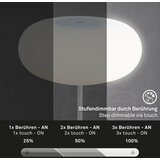 BRILO LED prigušiva vanjska punjiva stolna lampa OLANA LED/3W/5V IP44 | Eponuda.com