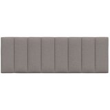 vidaXL Vzglavna stranica taupe 140 cm blago | Shoptok.si