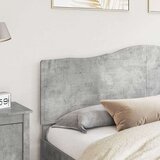  Uzglavlje s uzglavljem Betonski sivi 200 cm Konstruirano drvo | shoptok.hr