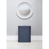 Shumee JJ-dvojni koš za perilo 90l. Tota Trio črna, (21398841) | Shoptok.si