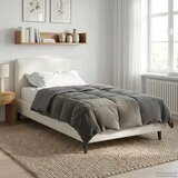 Puni Polna celoletna prevleka Svetlo siva 135 x 200 cm Mikrovlakna, (5000284342) | Shoptok.si