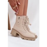 VINCEZA Insulated Women's Boots Made of Natural Leather Black 66671 | Shoptok.si