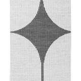 NORTHRUGS Črno-bela notranja in zunanja preproga 200x290 cm Duet Bowen – | Shoptok.si