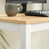 OSKAR TESSA stol 120cm x 60cm - hrast / bijele noge | shoptok.hr
