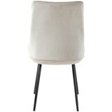 CARRYHOME stol, kovina, tekstil krem barve | Shoptok.si
