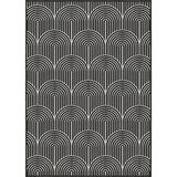 Hanse Home Črna/bela zunanja preproga 200x290 cm Pangli Black – | Shoptok.si