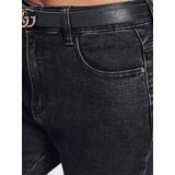 DStreet Jeansy damskie mom fit czarne | Shoptok.si
