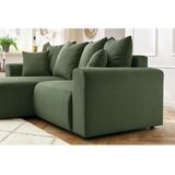 Bobochic Paris Zelena baršunasti kutna garnitura Enjoy – | shoptok.hr