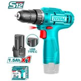 Total li-ion bežična bušilica 12V TDLI12428 cene