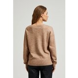 Marisse Women's Sweater Z-Sw-4513 L. Brown Mel | ePonuda.com