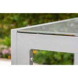 Gardenson Vrtna Miza Steklo, Aluminij, 150x90 | Shoptok.si