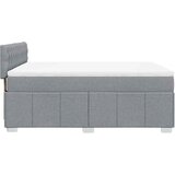  Krevet box spring s madracem svjetlosiva 160x200 cm tkanina | shoptok.hr