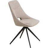 House Nordic Bež oblazinjen jedilni stol Dokka – | Shoptok.si