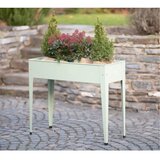 Herstera Garden Urban | Povišena gredica | Visoka tegla za cvijeće | 72 L | 100x40x84 cm - Kaktus zelena - BRANDED IN EU Cijene