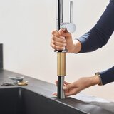 Hansgrohe Talis M54 210 slavina za sudoperu sa izvlačnim tušem 72800000 | Eponuda.com