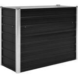 vidaXL Visoka greda antracitna 100x40x77 cm pocinkano jeklo Cene