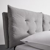 Bessagi Home Oblazinjena Postelja Dreamy, Svetlo Siva, 180x200 | Shoptok.si