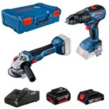 Bosch akumulatorski set orodja GWS 18V-10 + GSB 18V-50 0615990M9K | Shoptok.si