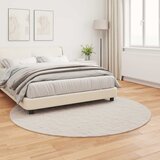  Protuklizni tepih od umjetnog zečjeg krzna OLITE Bež Ø 160 cm | shoptok.hr