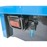 eurokraft pro ploski voziček z električnim pogonom, 2 mrežasti čelni steni, dxšxv 1620 x 800 x 1300 mm | Shoptok.si