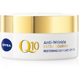 Nivea Q10 power anti-wrinkle extra nourish SPF15 njegujuća dnevna krema protiv bora 50 ml za žene | shoptok.hr