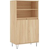 vidaXL Visoka omara sonoma hrast 60x36x110 cm inženirski les | Shoptok.si