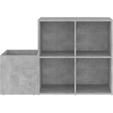 Ormarić za cipele boja betona 105x35,5x70 cm konstruirano drvo | shoptok.hr