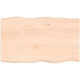 vidaXL Mizna plošča 100x60x6cm neobdelana trdna hrastovina naraven rob, (20711442) | Shoptok.si