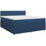  Boxspring krevet s madracem Plava 180 x 200 cm Tkanina | shoptok.hr