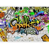 Artgeist Foto tapeta - Graffiti on the Wall 150x105 Standard Slike