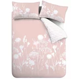 Catherine Lansfield Bijela/ružičasta posteljina za krevet za jednu osobu 135x200 cm Meadowsweet –