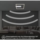 BRILONER LED plafonsko svetlo sa senzorom FRAME LED/14W/230V 3000K 30x32 cm mat hrom | Eponuda.com