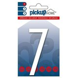 Home 3D Kućni broj Oslo (Visina: 9 cm, Motiv: 7, Bijele boje, Plastika, Samoljepljivo) cijene