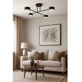 Brilagi LED RGB prigušiva prislonjen luster MONO 4xGX53/14W/230V Wi-Fi Tuya crna | Eponuda.com