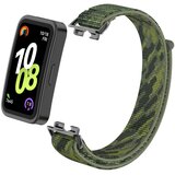 INF Eleganten najlonski pašček za Huawei Band 10/9/8 s kovinskimi adapterji Green, (22131779) | Shoptok.si