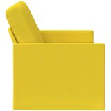  Kauč za dvoje Svijetlo žuta 150 x 81 x 82 cm Tkanina | shoptok.hr