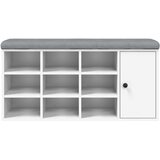  Klupa za cipele bijela 102 x 32 x 50 cm od konstruiranog drva | shoptok.hr