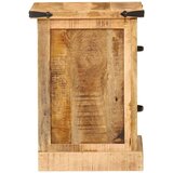  Nočna omarica 40x35x50 cm trden mangov les | Shoptok.si