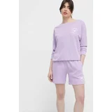 Emporio Armani Underwear Kratke hlače za na plažo vijolična barva