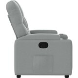 vidaXL Naslanjač svetlo sivo blago | Shoptok.si