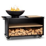 Blumfeldt Savage 2.0 Wide ognjišče z žarom, črna | Shoptok.si