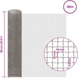 Mrežna tkanina 60 x 1000 cm 3 Mesh Nehrđajući čelik 201 Srebrna | shoptok.hr