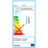 Eglo Torazza-c vanjska/zidna/stropna, led, 14w, 1400lm, antracit/bijela sa brojevima | shoptok.hr