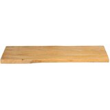 Stolna ploča 100x40x3,8cm od masivnog drva manga sa živim rubom | shoptok.hr