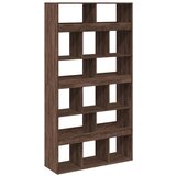 Maison Chic Knjižna omara - Knjižni regal rjavi hrast 100x33x187,5 cm inženirski les, (21726234) | Shoptok.si