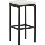  3-dijelni barski set od poliratana crni | shoptok.hr
